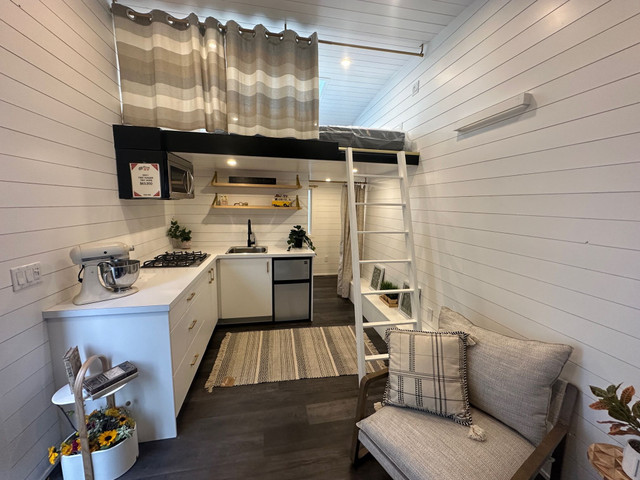 2021 TREE HUGGER TINY HOME - BRAND NEW in Travel Trailers & Campers in St. Albert - Image 4