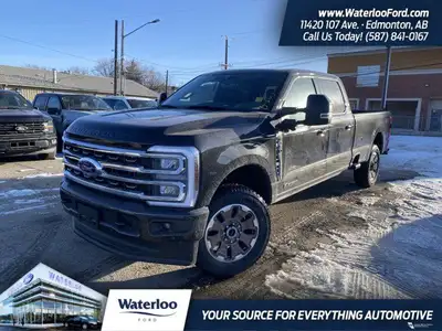The 2025 Ford Super Duty F-350 SRW King Ranch Crew Cab 176 is a powerhouse of capability and comfort...