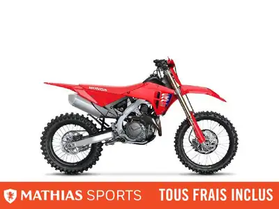 Concessionnaire des véhicules neufs et d'occasion. Motocross HONDA CRF450RX 2025 Mathias Sports est...
