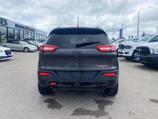 2016 Jeep Cherokee Trailhawk 4x4 ~Nav ~Camera ~Leather ~Pano Moo in Cars & Trucks in Barrie - Image 3