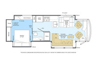 The 2013 Winnebago Journey 34B is a luxury Class A diesel motorhome designed for comfort and perform... (image 3)