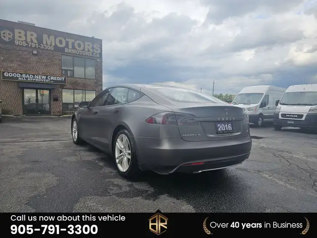 2016 Tesla Model S No Accidents Reported | 90D| Wrapped Grey in Cars & Trucks in Mississauga / Peel Region - Image 9