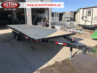 DECKOVER 8.5'x20' STEEL - PULL OUT RAMPS +5200 LB AXLES