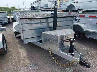 2025 K-Trail 6X12 10,000lb Pro Series Dump trailer. Small but mighty this trailer has a load capacit...