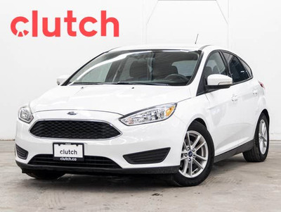 2017 Ford Focus SE w/ Rearview Cam, Bluetooth, Cruise Control