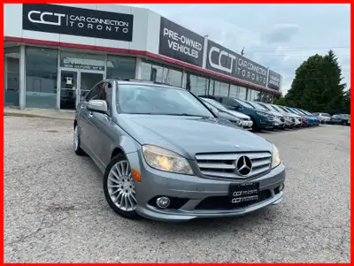 2008 MERCEDES-BENZ C230 CARFAX VERIFIED, CLEAN TITLE 240,000KM AUTOMATIC TRANSMISSION SILVER EXTERIO...