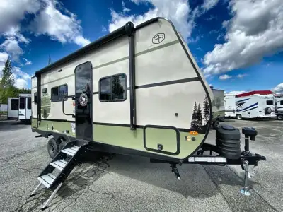 Forest River No Boundaries 20 Series travel trailer NB20.1 highlights: Theater Seating Slide Generou...