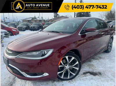 2016 Chrysler 200 C PUSH BUTTON START, BACKUP CAMERA, PANORAMIC 