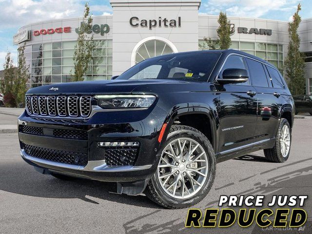2023 Jeep Grand Cherokee L Summit | One Owner Accident Free in Cars & Trucks in Edmonton