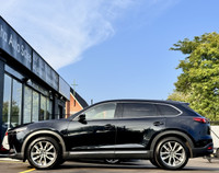 CX-9 AWD Signature - Jet Black Exterior on Chroma Brown Perforated Nappa Leather Upholstery - Carfax... (image 1)
