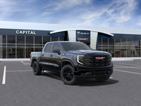 This 2025 GMC Sierra 1500 in Onyx Black is equipped with 4WD and Turbocharged Gas I4 2.7L/166 engine... (image 1)