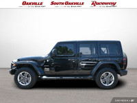 2022 Jeep Wrangler Unlimited Sahara Black Clearcoat 2.0L I4 DOHC 8-Speed Automatic Call us at (905)... (image 2)
