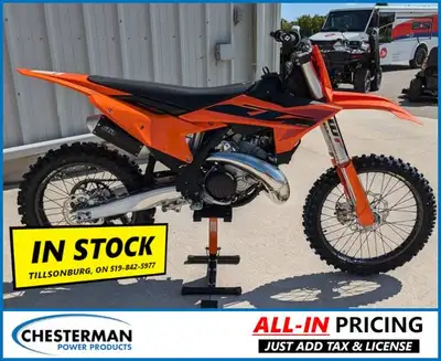 Welcome to Chesterman Power Products. Advertised Cash Price INCLUDES all dealer fees but EXCLUDES HS...