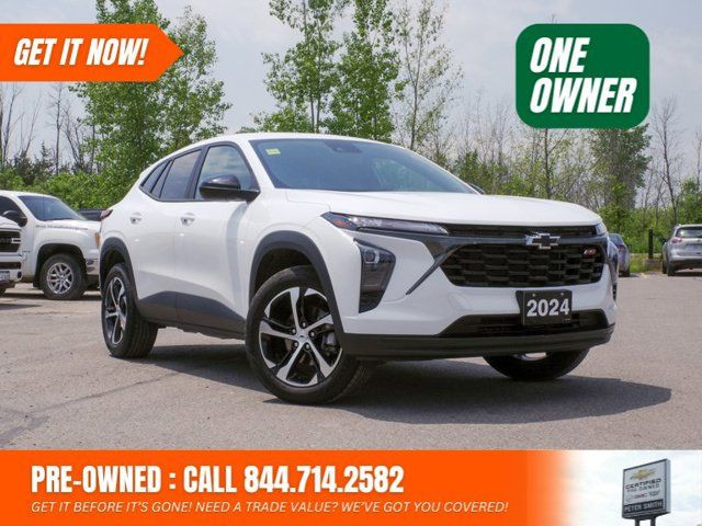 2024 Chevrolet Trax 1RS - WiFi Hotspot, Lane Keeping Assist in Cars & Trucks in Belleville