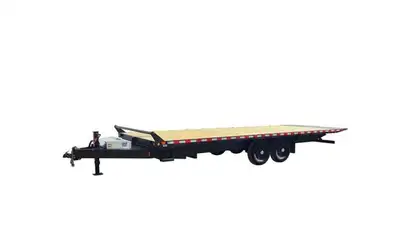 2026 Canada Trailer ETL 8X22-14K Deck Over Hydraulic Electric Power Tilt Trailer GVWR 15120lbs and a...