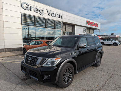 2018 Nissan Armada Platinum PLATINUM RESERVE PACKAGE / REAR S...