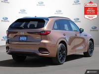 New Price! Odometer is 9666 kilometers below market average! Zircon Sand Metallic 2025 Mazda CX-70 G... (image 4)