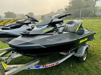 USED 2015 SEA DOO GTX LTD iS 260 WITH 126HRS - READY FOR THE WATER! UNIT IS BEING STORED OFF SITE, P...