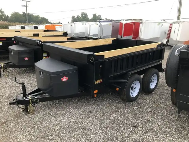 Miska 5 Ton Scissor Lift Dump Trailer in Cargo & Utility Trailers in Kitchener / Waterloo - Image 8
