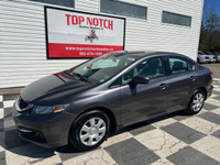 2015 Honda Civic LX - FWD, Heated seats, Power windows, Cruise, 