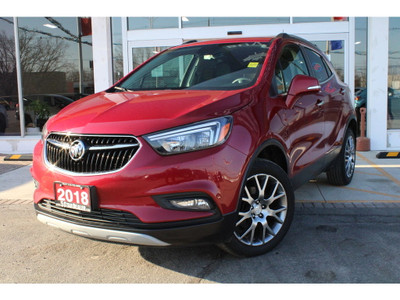  2018 Buick Encore LEATHER SUNROOF HTD SEATS WE FINANCE ALL CRED