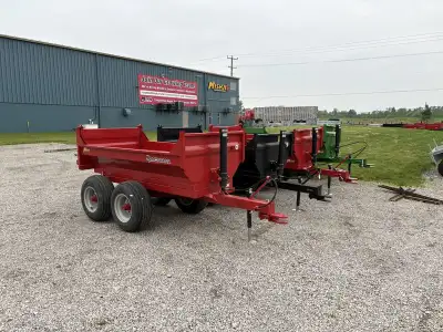 Save during our Non-current Inventory Sale on 8-Ton Montana Off-Road Farm Dump Trailers with 4'x8' D...
