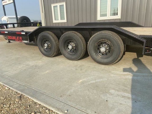 2023 Double A Trailers Equipment Trailer 83in. x 24' (21000LB GV in Cargo & Utility Trailers in Calgary - Image 3