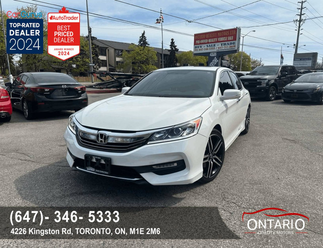 2016 Honda Accord Sport | Sunroof | Leather in Cars & Trucks in City of Toronto