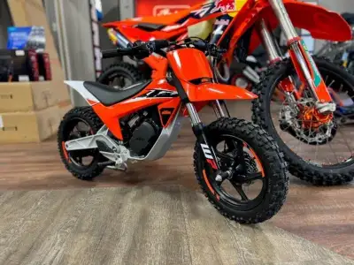 ATTENTION SANTA! Start them young and don't make a sound! The 2024 KTM SX-E 2 models have just arriv...