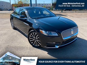 2017 Lincoln Continental Select | E-Latch Handles | Heated Seats | 360 Cam