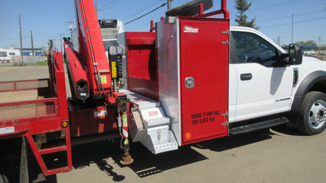 2019 Ford F-550 XLT PICKER CRANE WITH FASSI F-65 BOOM in Cars & Trucks in Edmonton - Image 3