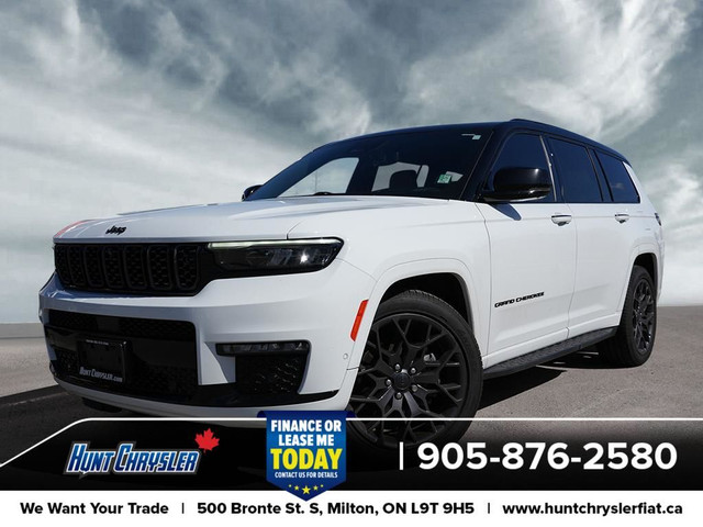 2023 Jeep Grand Cherokee L SUMMIT RESERVE | 4X4 | NIGHT VISION | in Cars & Trucks in Oakville / Halton Region