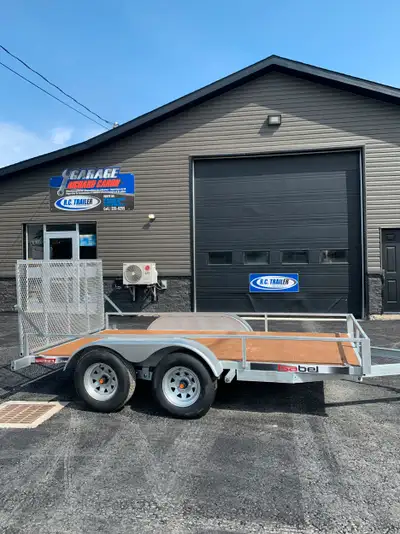 sell cargo trailer enclosed trailer remorque trailer fermé no- galvanize + also some utility galvani...