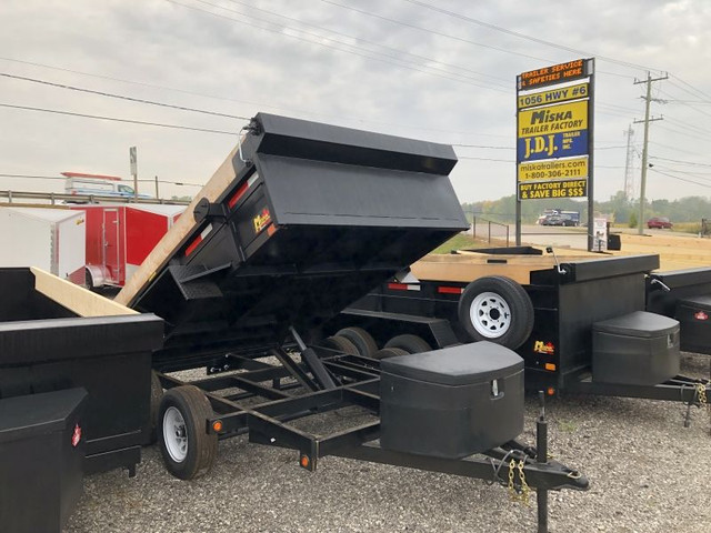 3.5 Ton Dump Trailer - Loaded with Features in Cargo & Utility Trailers in Ottawa