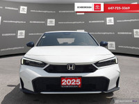 Check out this 2025 Honda Civic Sedan Hybrid Sport Touring eCVT with 10,968 KMS, finished in a sleek... (image 1)