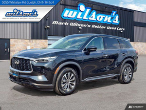 2023 Infiniti QX60 PURE AWD | Leather | Sunroof | Heated Seats | CarPlay + Android | Rear Camer | and More !