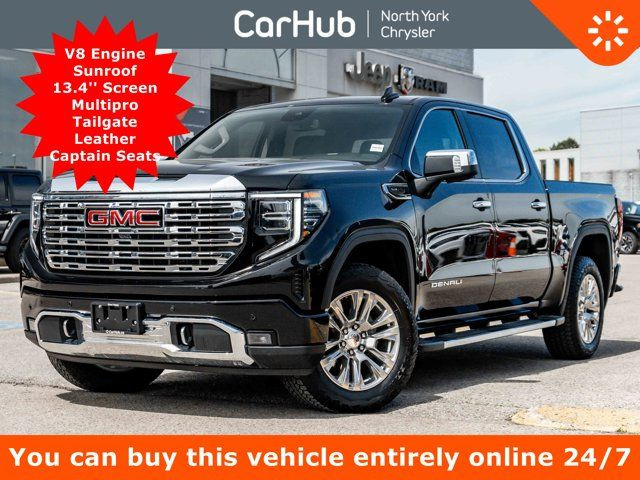 2024 GMC Sierra 1500 Denali 147 V8 Sunroof 13.4'' Screen in Cars & Trucks in City of Toronto