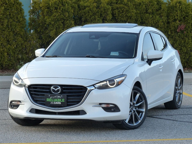 2018 Mazda MAZDA3 GT | HB | Leather | LDW | BSM | HUD | Bose Aud in Cars & Trucks in Mississauga / Peel Region