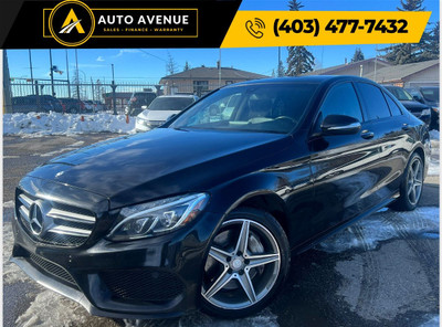 2015 Mercedes-Benz C-Class C400 4MATIC AMG PACKAGE, NAVIGATION, 