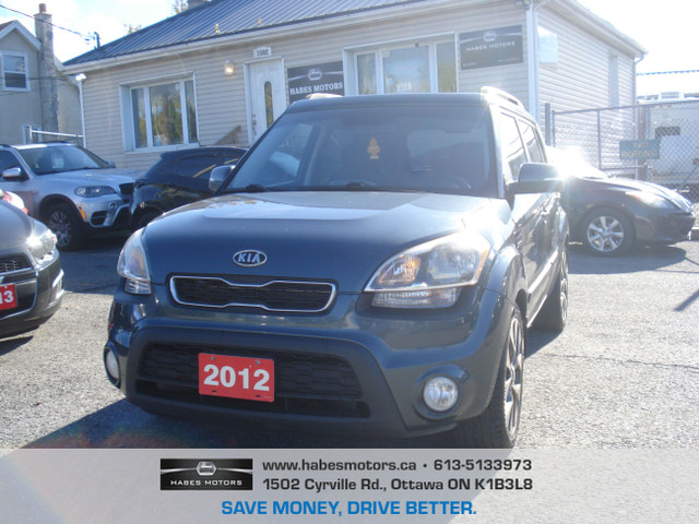 2012 Kia Soul 4u ROOF, B.CAMRA, BLTH, CERTIFIED+WRTY $8490 in Cars & Trucks in Ottawa