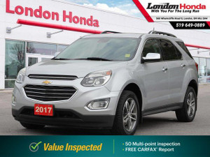 2017 Chevrolet Equinox Premier | Top Of The Line | One Owner | Clean Carfax | Full Service History |