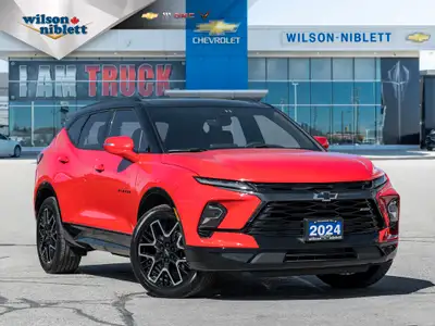  2024 Chevrolet Blazer RS- HD Surround Vision | Ventilated Seats