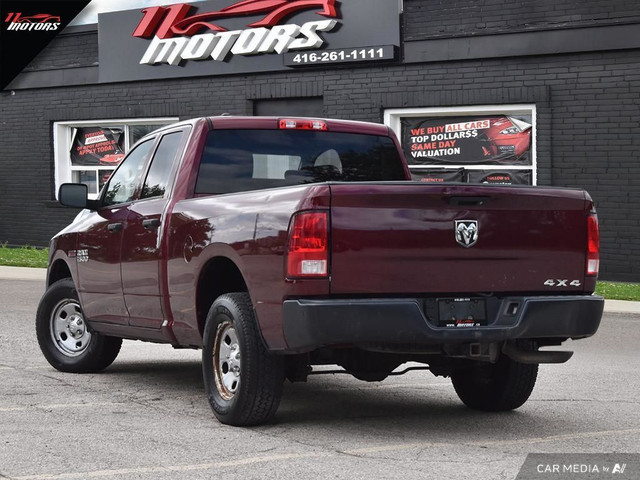 2016 Ram 1500 4x4 Quad Cab 140.5" Tradesman | DIESEL | NO ACCIDE in Cars & Trucks in City of Toronto - Image 4