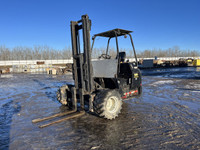 2013 Moffett 3X3 5000 lb Rough Terrain Forklift M5 50.4