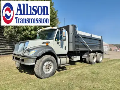 2007 INTERNATIONAL 7500 TANDEM DUMP TRUCK, INTERNATIOANL HT570 310HP PRE-EMISSION ENGINE, ALLISON 30...