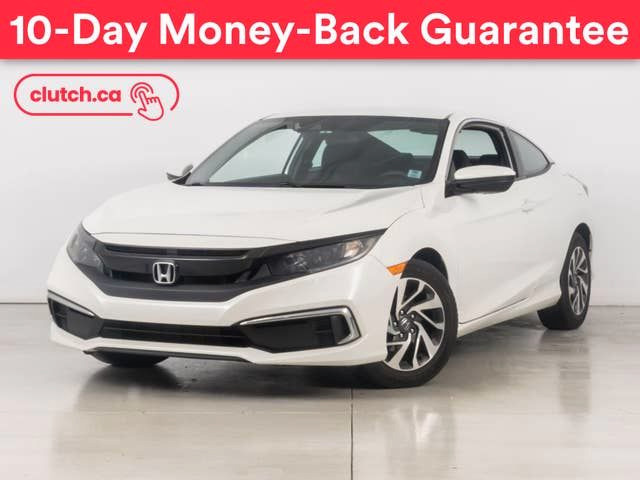 2020 Honda Civic Coupe LX w/ Apple CarPlay & Android Auto, Adapt in Cars & Trucks in Bedford
