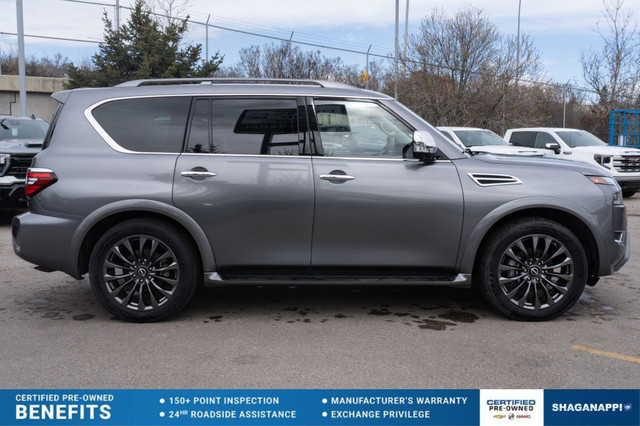 2023 Nissan Armada Platinum | GREAT SHAPE | CLEAN CARFAX in Cars & Trucks in Calgary - Image 4