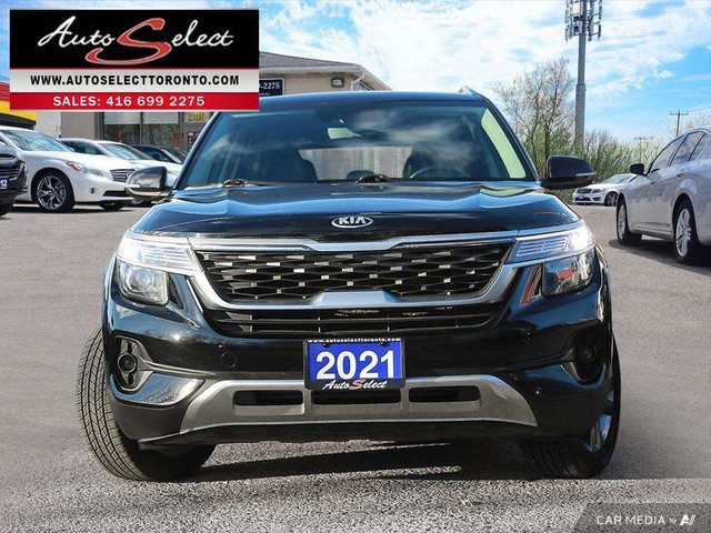 2021 Kia Seltos EX Premium AWD - Apple Carplay - Leather - Cl... in Cars & Trucks in City of Toronto - Image 2