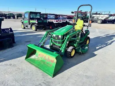 JD 1025R 25HP, MFWD, 540 PTO, 1 SCV, 3PT Hitch, Open Station Platform W/ Standard Lighting, Contact...