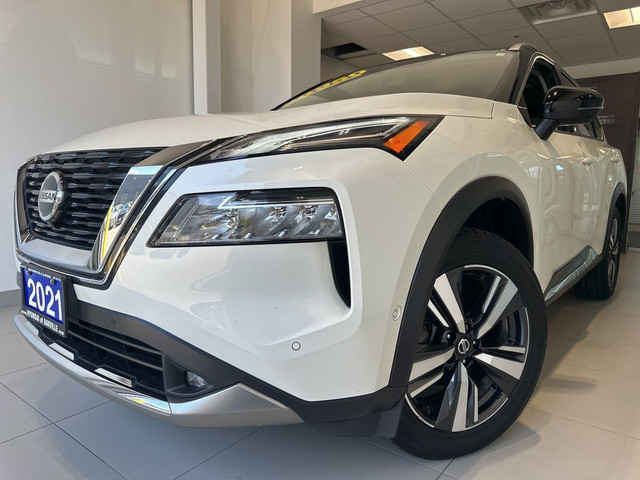 2021 Nissan Rogue PLATINUM PKG | AWD | NAVI | LEATHER | 2 SET TI in Cars & Trucks in Oakville / Halton Region